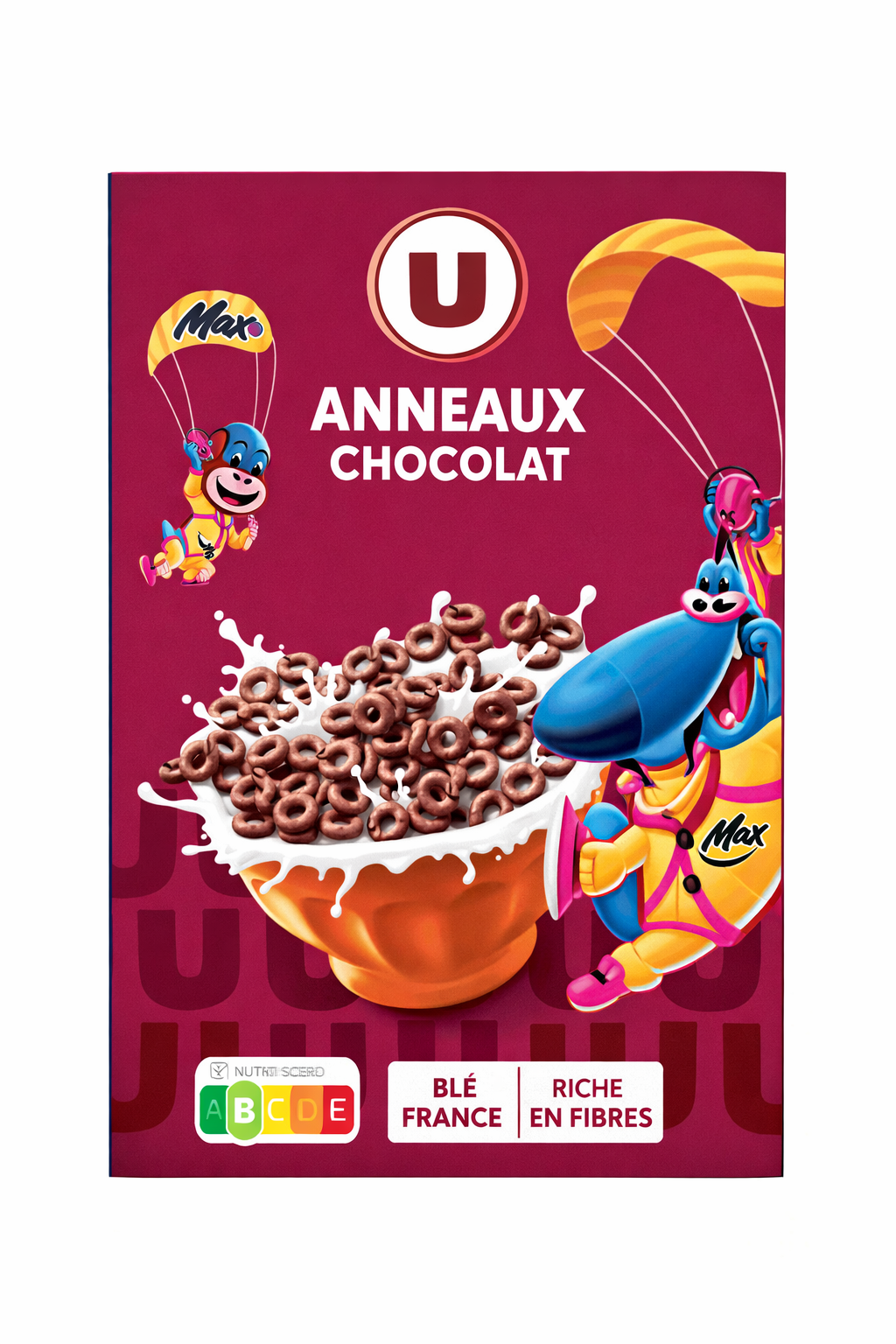 U ANNEAUX CHOCOLAT DE 375 GR