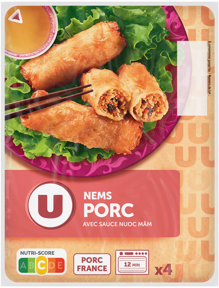 NEMS PORC AVEC SAUCE X4 DE 280 GR