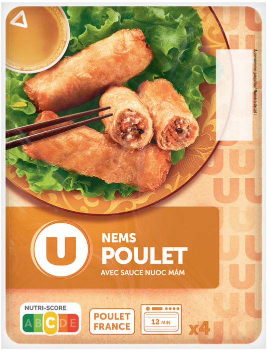 NEMS POULET X4 DE 280 GR