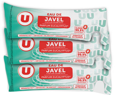 BERLINGOT EAU DE JAVEL EUCALYPTUS DE 3X250ML