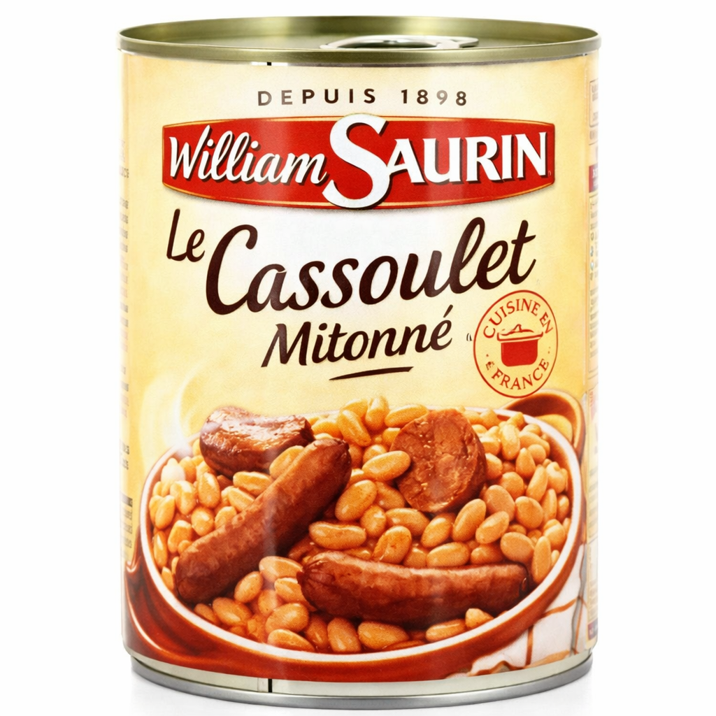 WILLIAM SAURIN LE  CASSOULET MITONNE DE 420GR