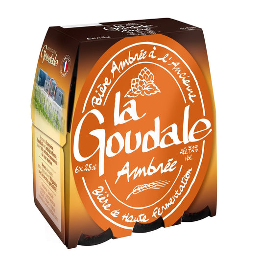 LA GOUDALE AMBREE  ALC 7.2 VOL DE 6 X25 CL