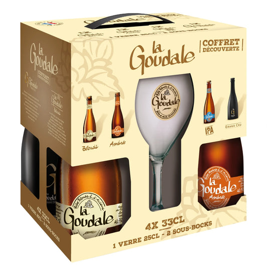 LA GOUDALE COFFRET DECOUVERTE DE 4X33CL