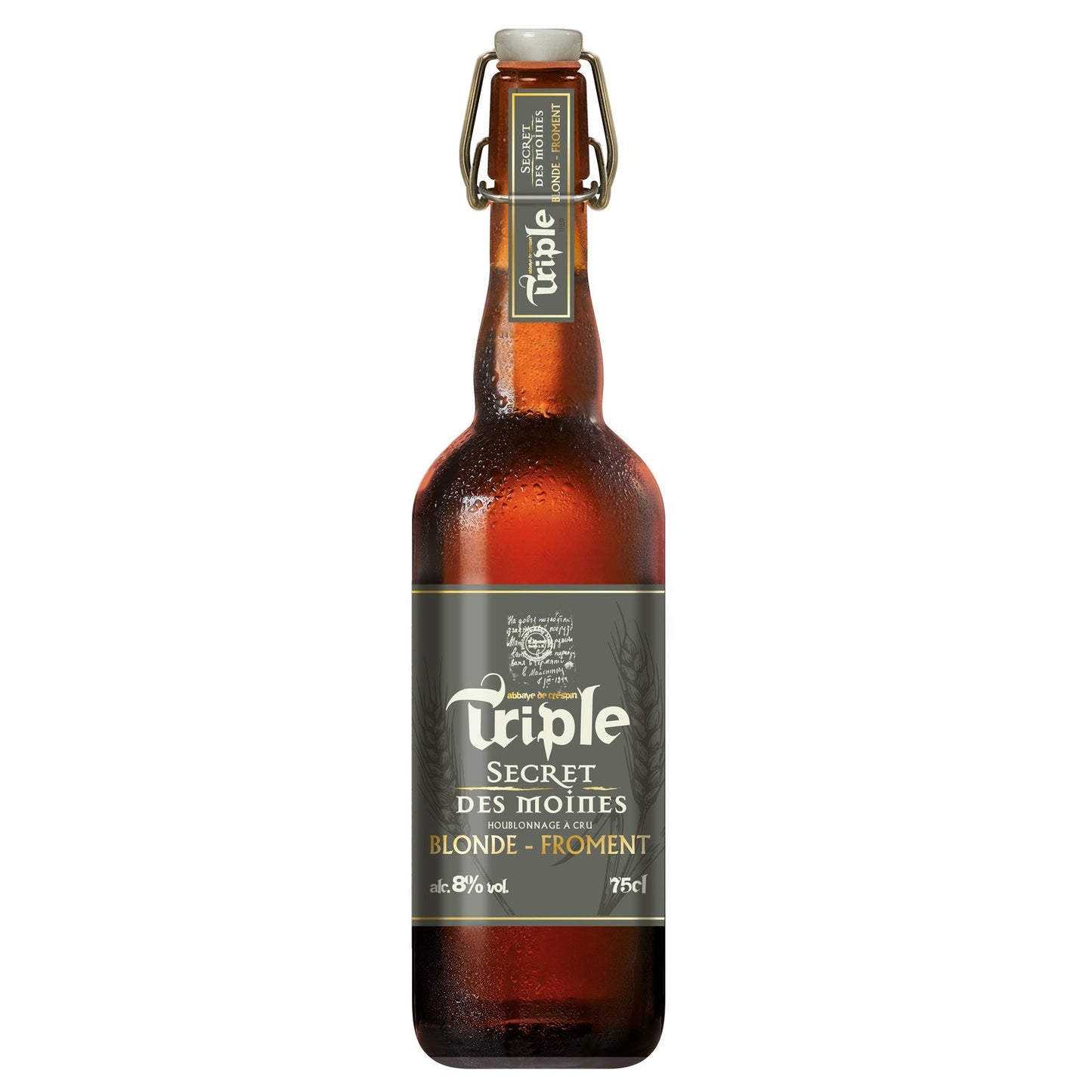 TRIPLE SECRET DES MOINES FROMENT DE 75 CL