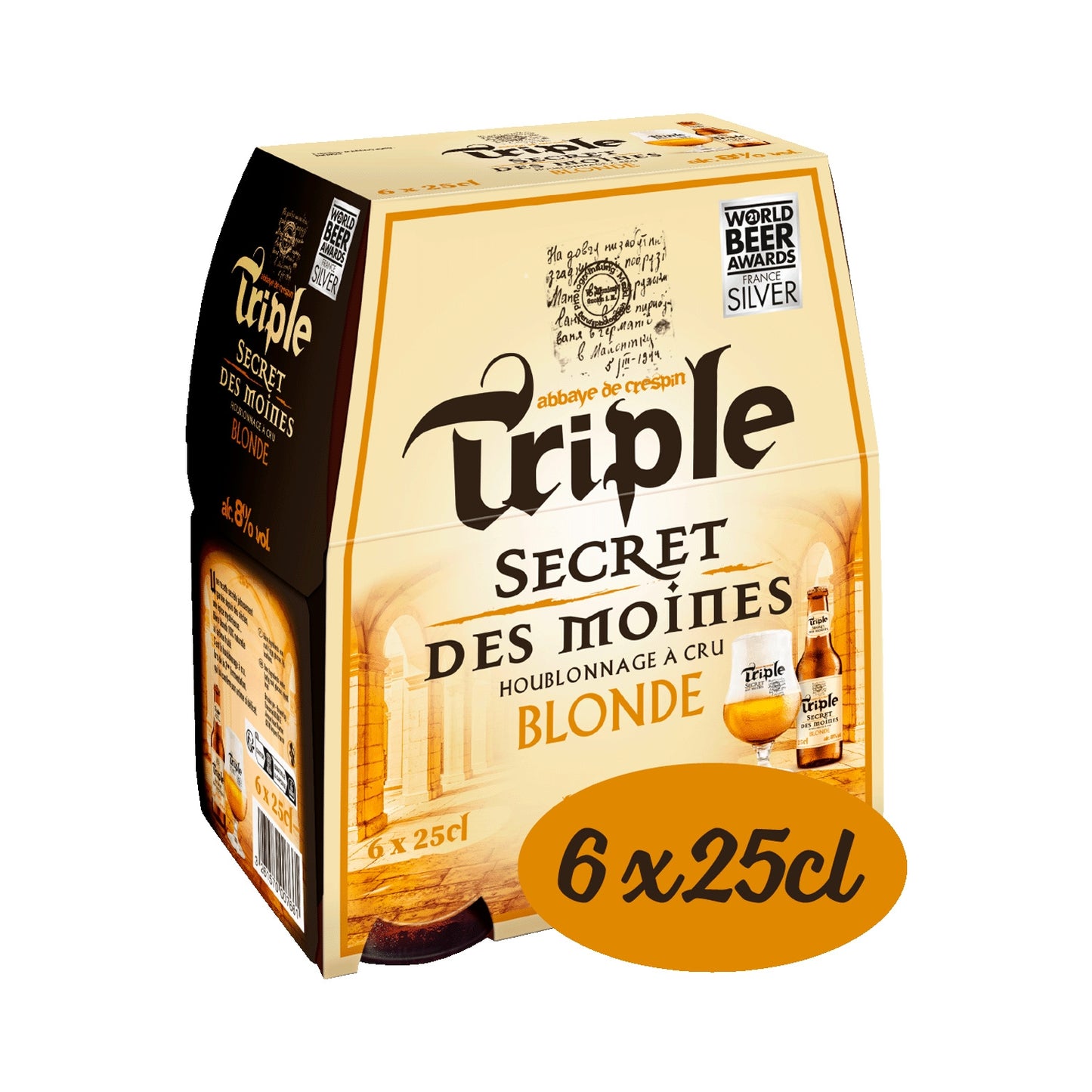 TRIPLE  SECRET  DES MOINES  DE 6X25 CL