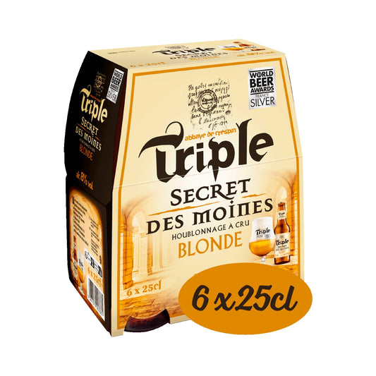 TRIPLE  SECRET  DES MOINES  DE 6X25 CL