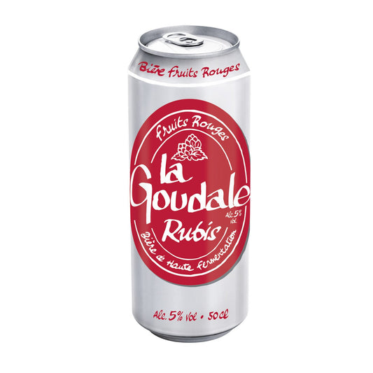 LA GOUDALE  RUBIS  FRUITS ROUGES ALC 5  DE 50 CL