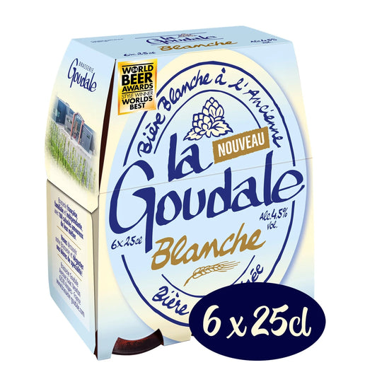 LA GOUDALE BLANCHE  DE 6X25 CL