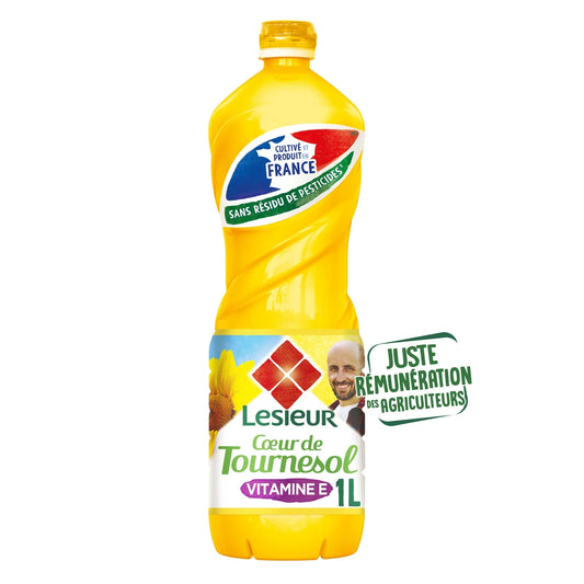 LESIEUR  HUILE  COEUR DE TOURNESOL DE 1L