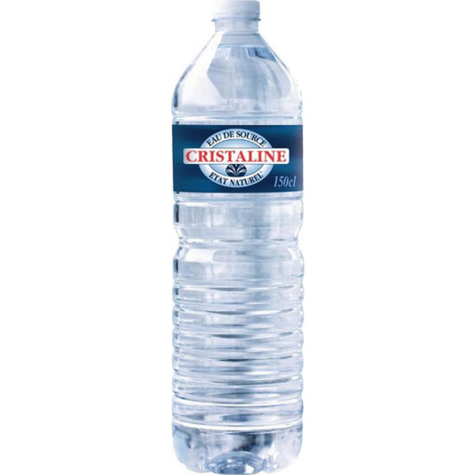 EAU CRISTALINE DE 1.5L