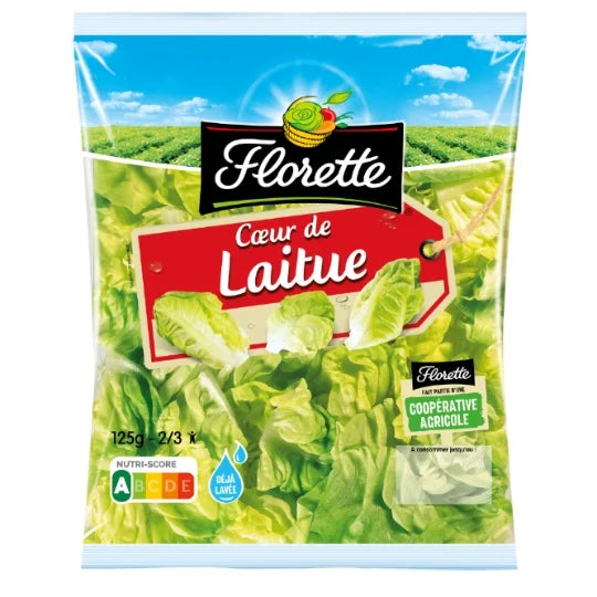 FLORETTE COEUR LAITUE DE 125 GR