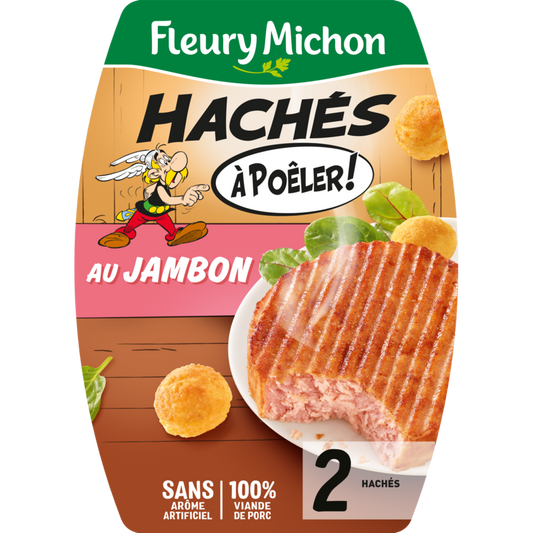 Haché jambon fromage Fleury Michon x2 - 180g