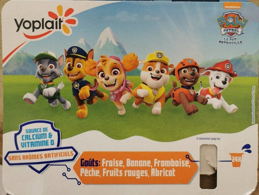 YOPLAIT PAW PATROL DE 6X50GR