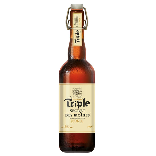 TRIPLE SECRET DES MOINES BLONDES  ALC8 VOL DE 75 CL