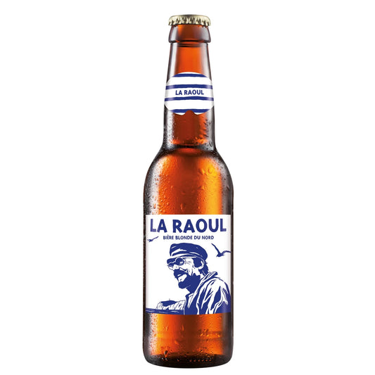 LA RAOUL BIERE BLONDE DU NORD ALC 7  DE 33CL