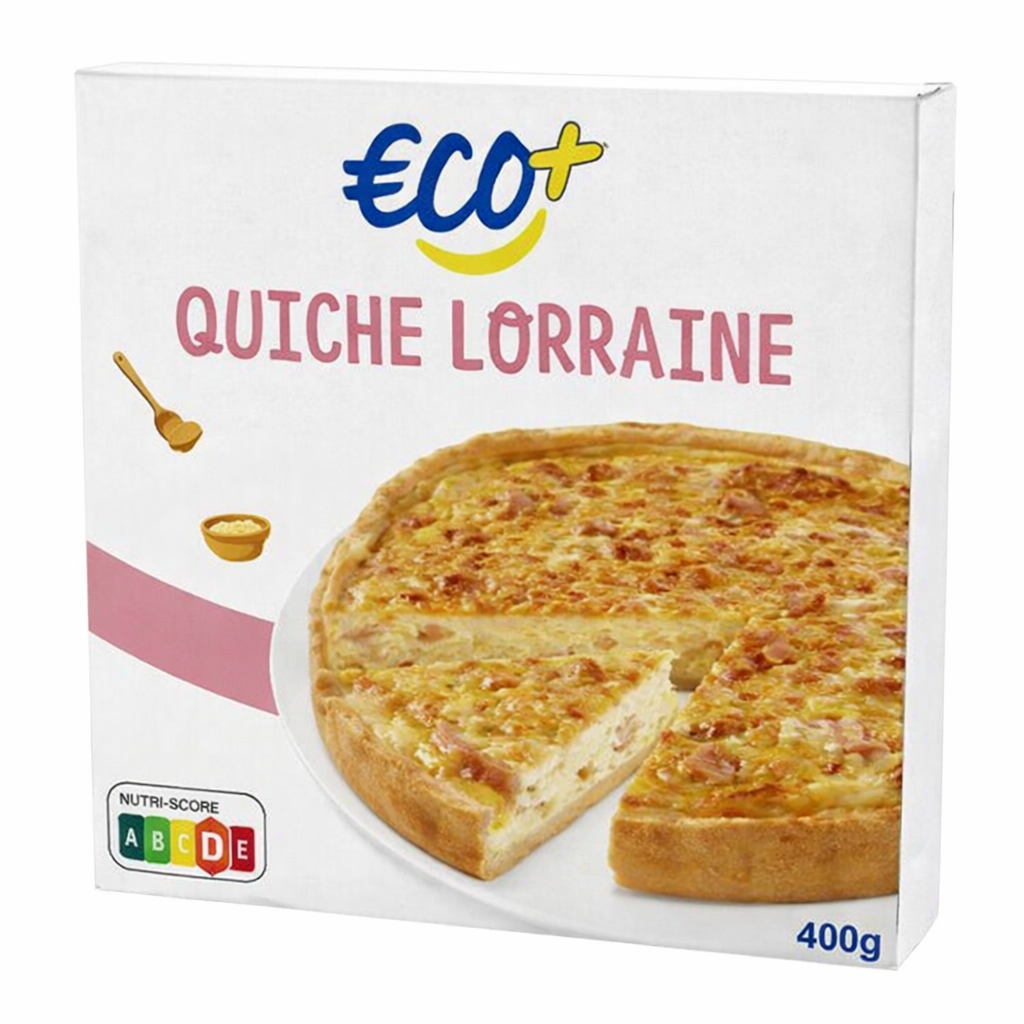 ECO+ QUICHE LORRAINE DE 400GR