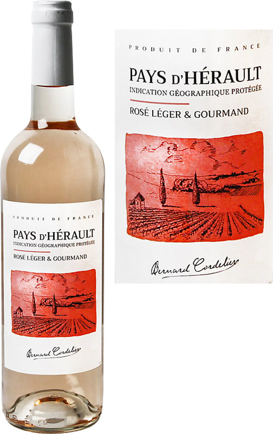 PAYS D HERAULT ROSE  DE 75 CL