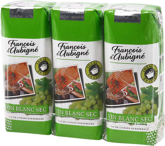 FRANCOIS D AUBIGNE VIN BLANC SEC DE 3X25 CL