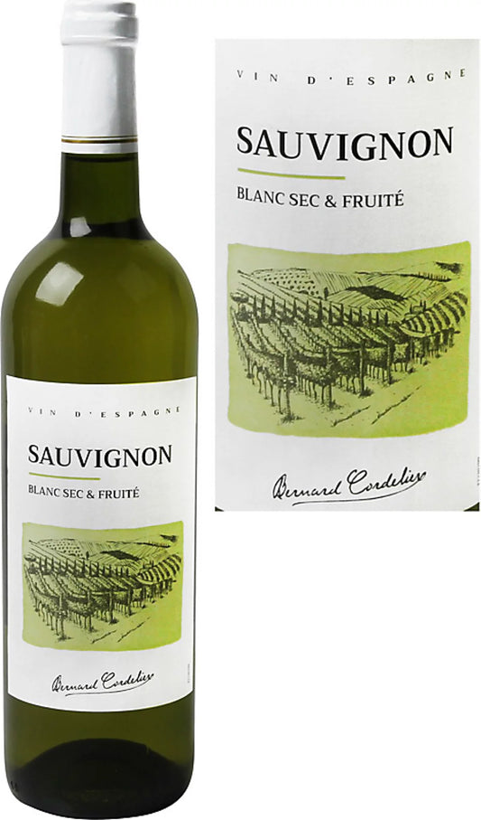 SAUVIGNON BLANC  SEC  FRUITE DE 75 CL