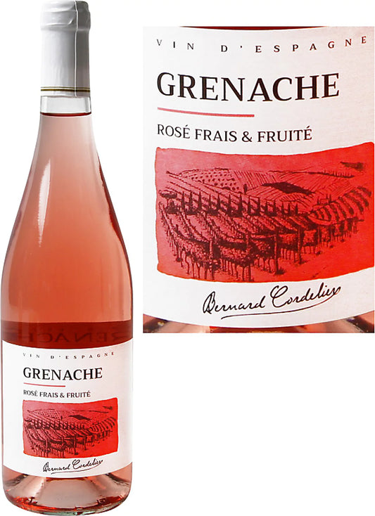 GRENACHE  ROSE FRAIS   FRUITE  DE 75CL