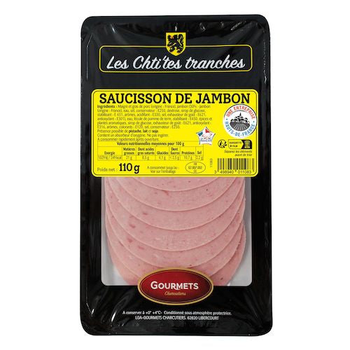 Roulade jambon en tranche Gourmet de l' Artois - 115g