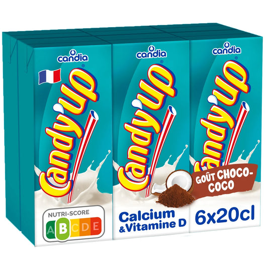 Boisson lactée Candy'up Choco coco - 6x20cl
