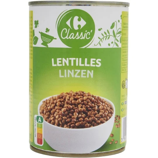 LENTILLES DE 400GR