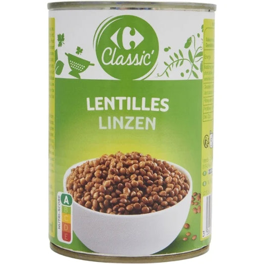 LENTILLES DE 400GR