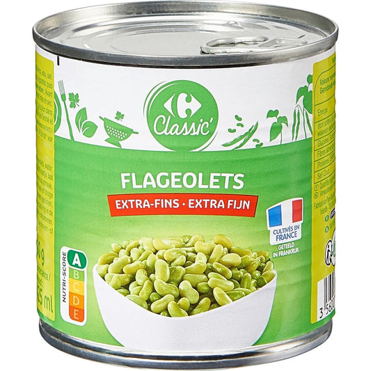 FLAGEOLETS EXTRA FINS DE 400GR