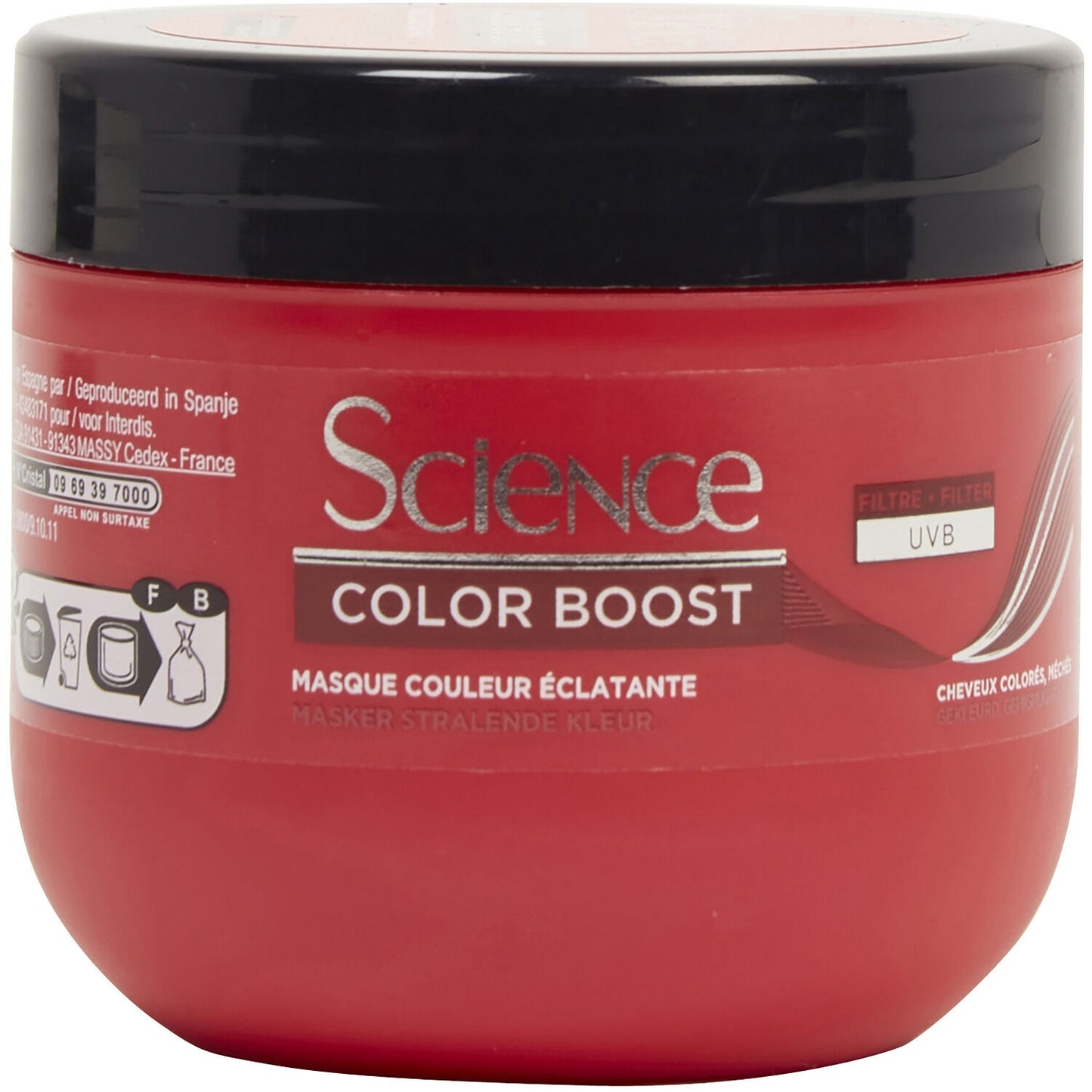 SCIENCE COLOR BOOST MASQUE COULEUR ECLATANTE DE 300ML