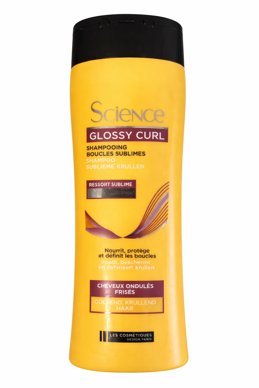SCIENCE GLOSSY CURL  SHAMPOOING BOUCLES SUBLIMES DE  300ML