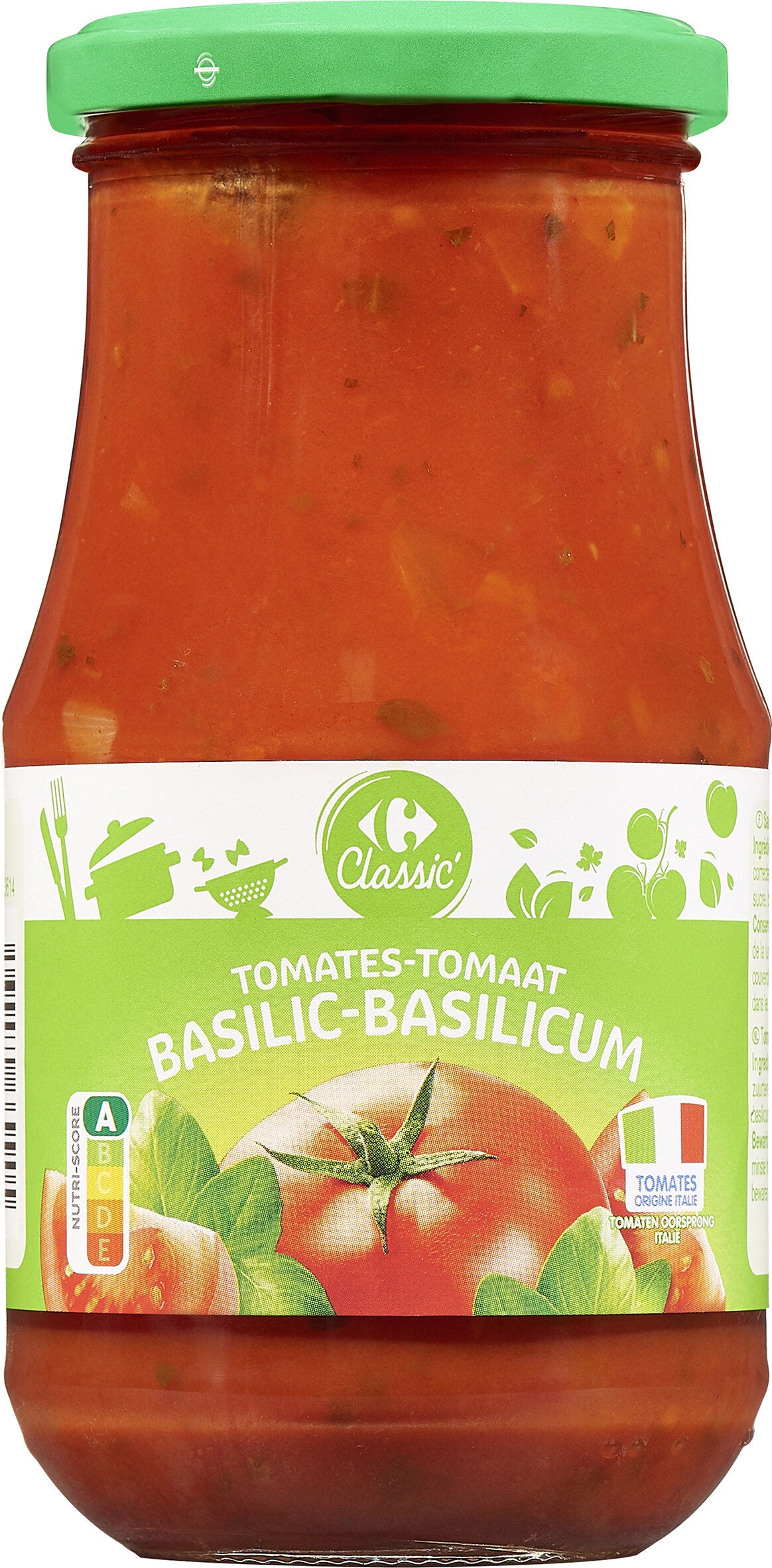 CLASSIC TOMATES BASILIC DE 420GR