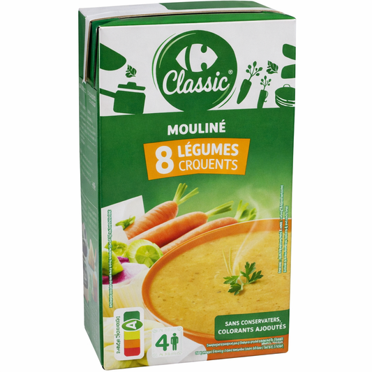 MOULINE 8 LEGUMES DE 1L