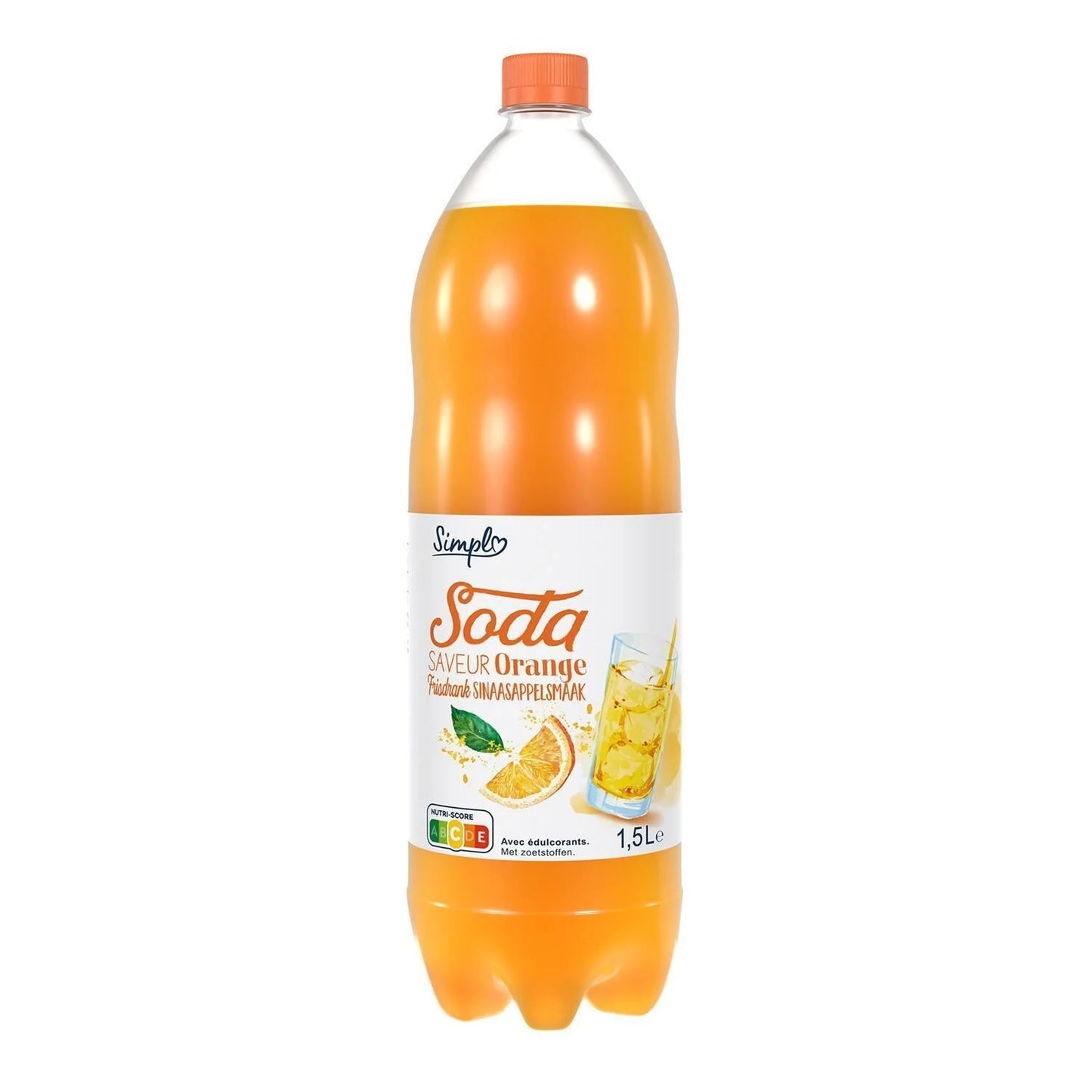 SODA  SAVEUR ORANGE DE 1.5L