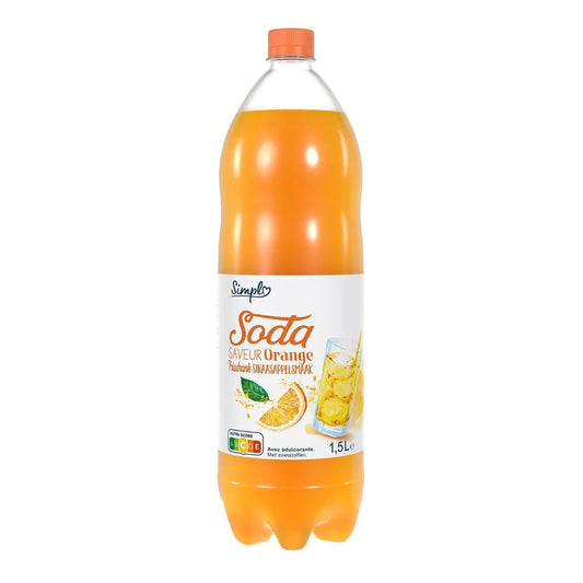 SODA  SAVEUR ORANGE DE 1.5L