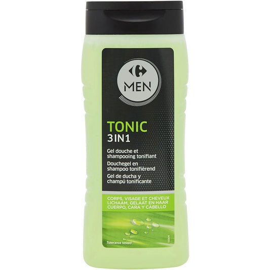MEN TONIC 9EN 1  GEL DOUCHE ET SHAMPOOING TONIFIANT DE  300ML