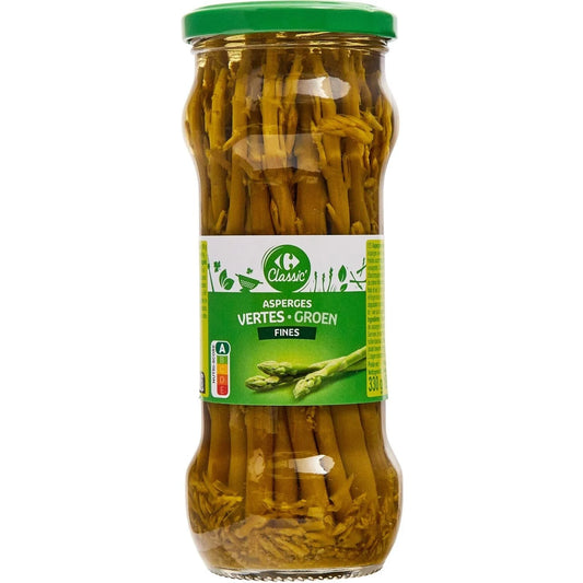 ASPERGES VERTES FINES DE 330GR