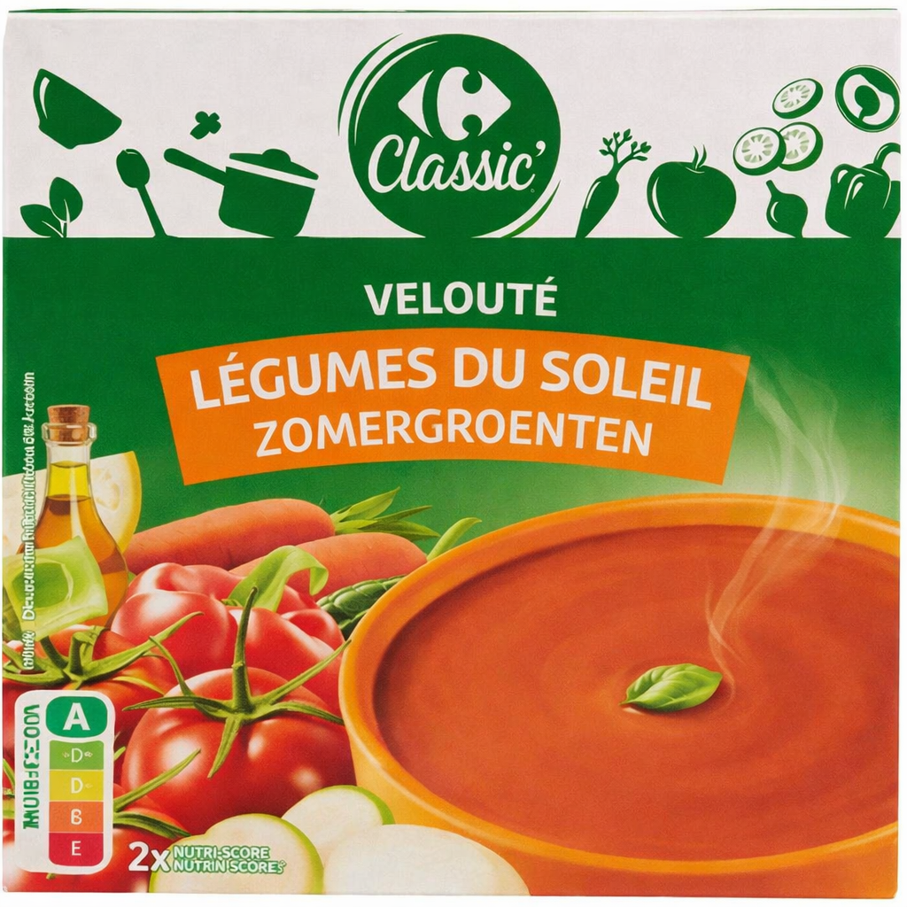VELOUTE LEGUMES DU SOLEIL DE 2X30CL