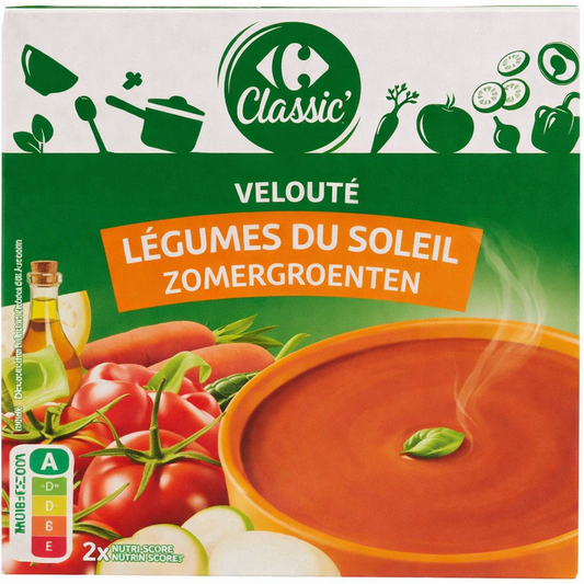 VELOUTE LEGUMES DU SOLEIL DE 2X30CL