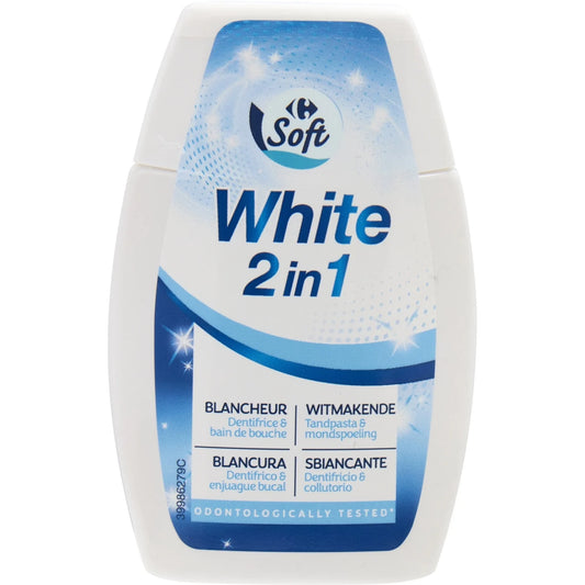 WHITE  2EN 1  BLANCHEUR DENTIFRICE DE  100ML