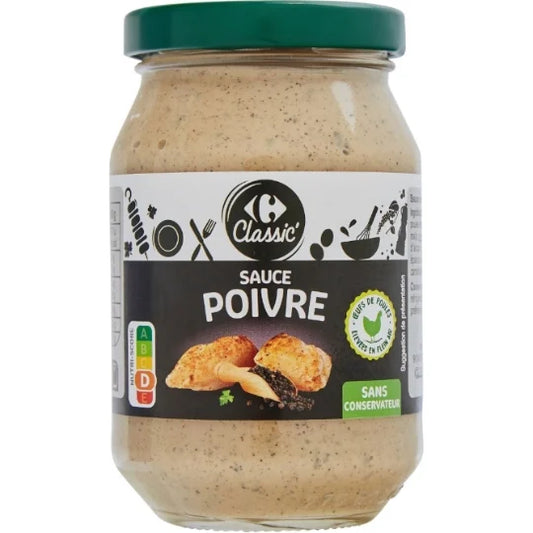 SAUCE POIVRE DE 250GR