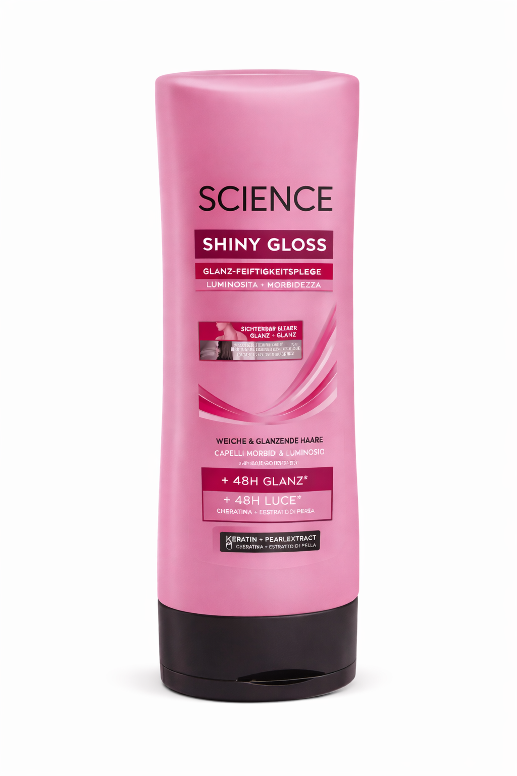 SCIENCE  SHINY GLOSS SOIN DEMELANT  SUBLIMANT  DE 250ML