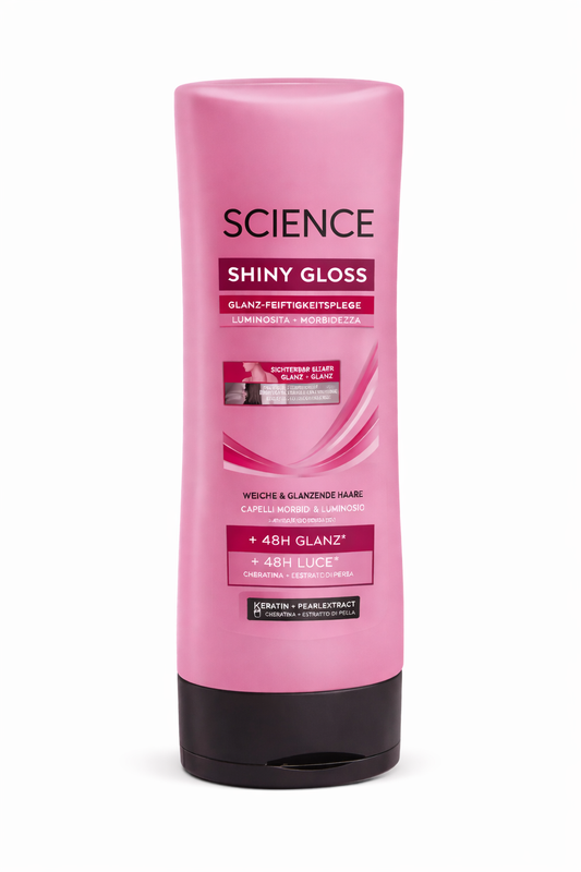 SCIENCE  SHINY GLOSS SOIN DEMELANT  SUBLIMANT  DE 250ML