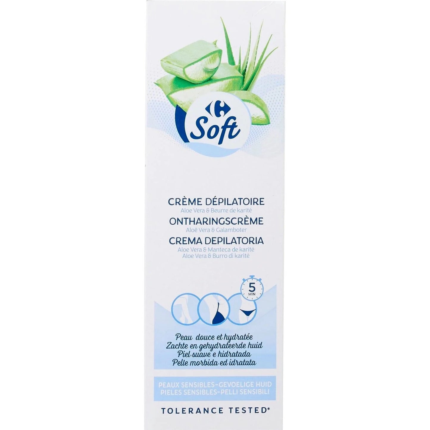 CREME DEPILATOIRE PEAUX SENSIBLES  DE  200ML