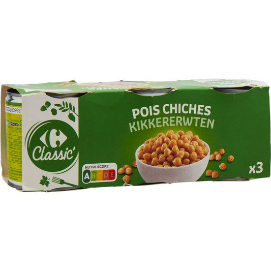 POIS CHICHES DE 3X200GR