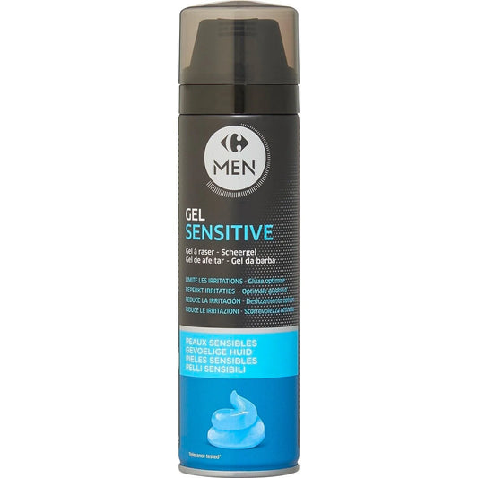 MEN GEL SENSITIVE GEL A RASER PEAUX SENSIBLES DE 200ML