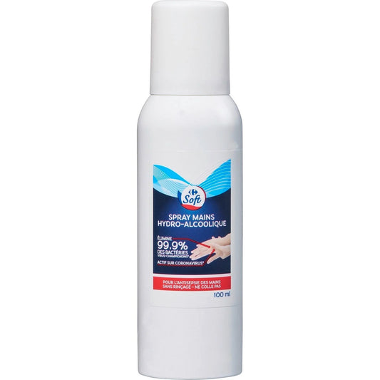 SPRAY  MAINS   HYDRO  ALCOOLIQUE  DE  100ML