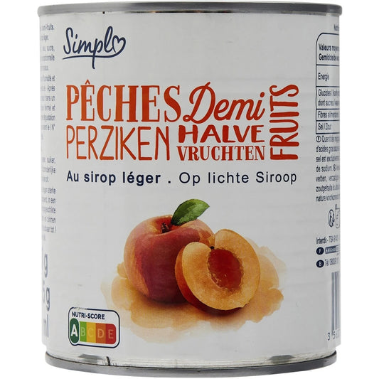 DEMI  .PECHE   DE   800 GR