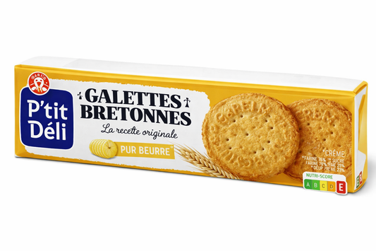 PTIT DELI GALETTES BRETONNES PUR BEURRE DE  125 GR