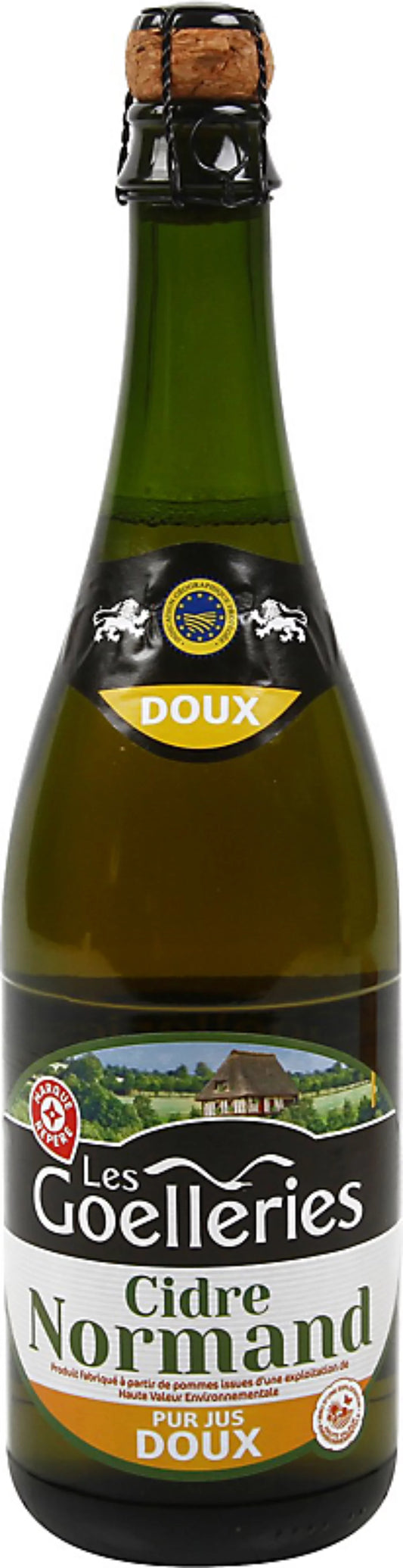 CIDRE BOUCHE NORMAND DOUX DE  75CL